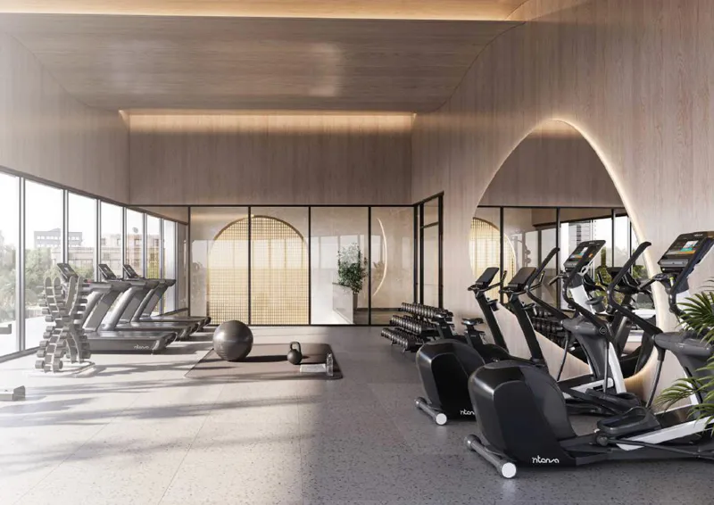 Eldeco Trinity Lucknow Swimming Pool and Sports Facilities